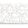 Support boucle d oreille crochet couleur bronzex2