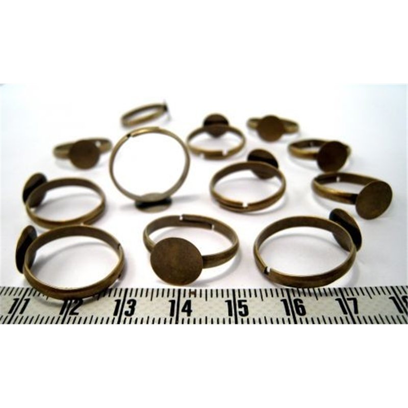Support bague bronze
