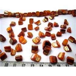 Nacre rocaille orange