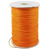 Fil polyester ciré orange 1mm x 1m