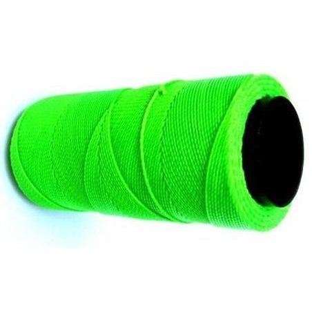 Fil polyester ciré vert 1mm x 1m