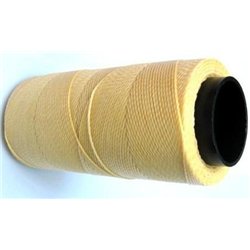 Fil polyester Linhasita© ciré jaune pastel 1mm x 1m