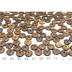 Coco anneau 12mm marron