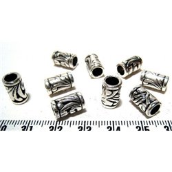 Intercalaire cylindre antique argent