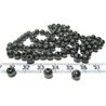 Intercalaire perle 6mm Hématite