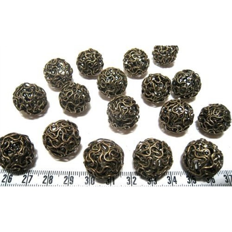 Cocon boule bronze