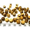 Coco perle 8mm marron beige