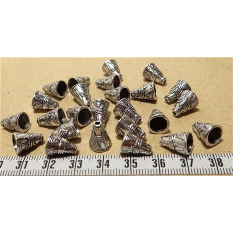 Cone "Tibétain" argent