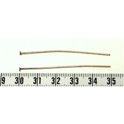 Tige boucle d oreille cuivre 5cm x2