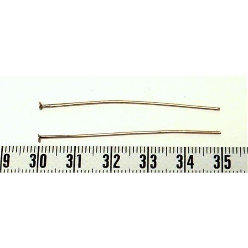 Tige boucle d oreille cuivre 5cm x2