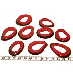 Tagua donut rouge