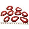 Tagua donut rouge x1