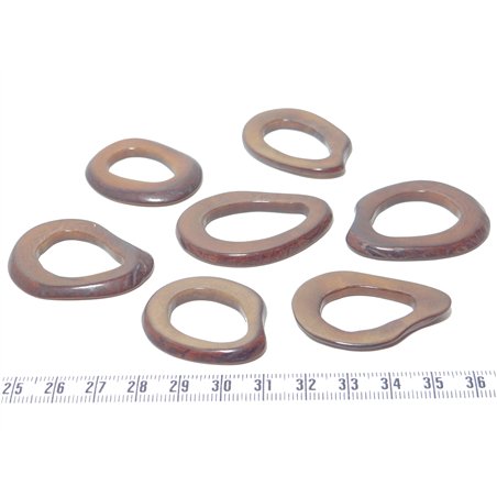 Tagua donut marron