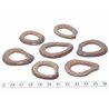 Tagua donut marron