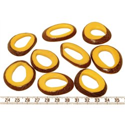 Tagua donut jaune