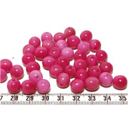 Tagua perle  9mm rose