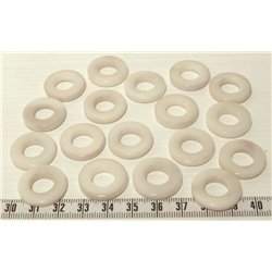 Tagua anneau  blanc