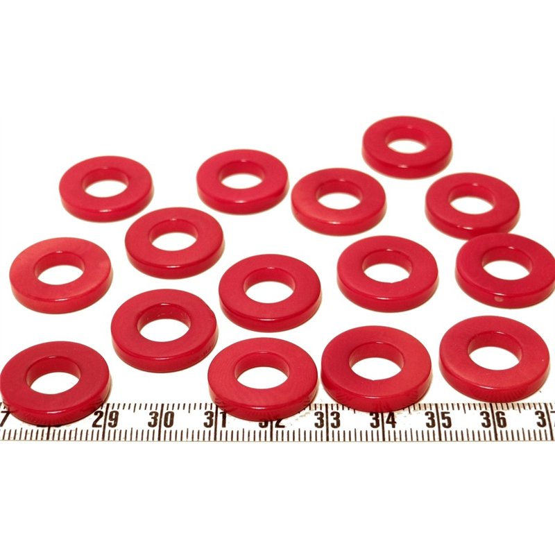 Tagua anneau  rouge