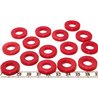 Tagua anneau  rouge