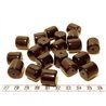 Tagua cylindre noir x1