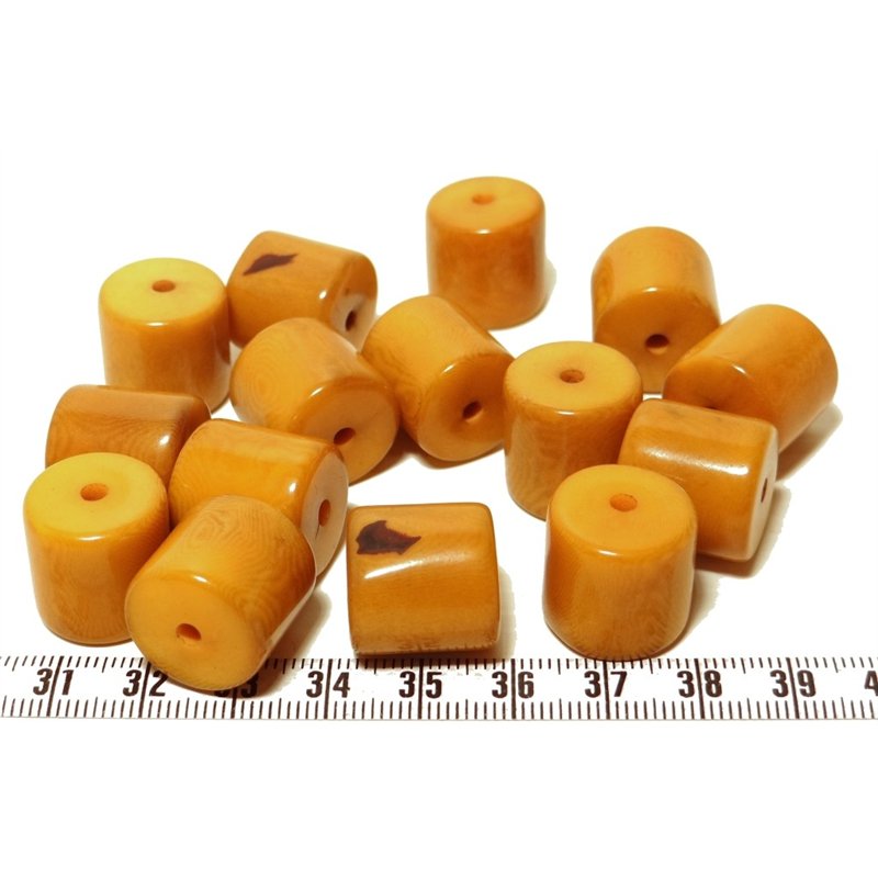 Tagua cylindre orange
