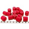 Tagua cylindre rouge x1