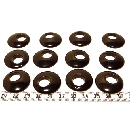 Tagua ellipse noir x1