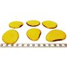 Tagua lame  grande jaune