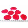 Tagua lame grande rouge