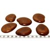 Tagua lame marbrée grande marron x1