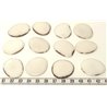 Tagua lame moyenne blanc x1