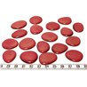 Tagua lame petite rouge x1