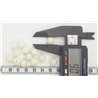 Tagua perle  9mm blanc