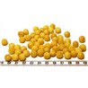 Tagua perle  9mm jaune