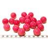 Tagua perle 15mm rose