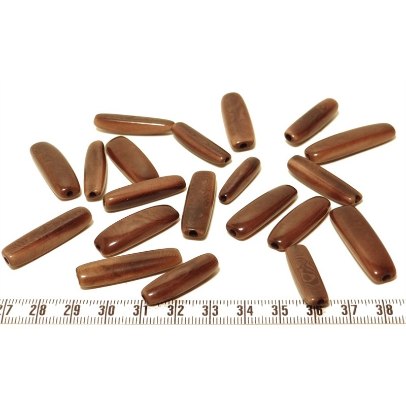 Tagua tube marron