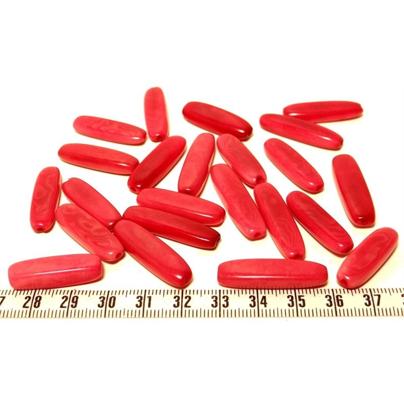 Tagua tube rouge x1