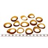 Tagua donut petit bleu x1