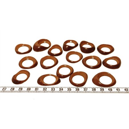 Tagua donut  petit marron