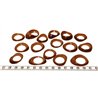 Tagua donut  petit marron