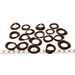 Tagua donut  petit noir