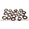 Tagua donut petit marron x1