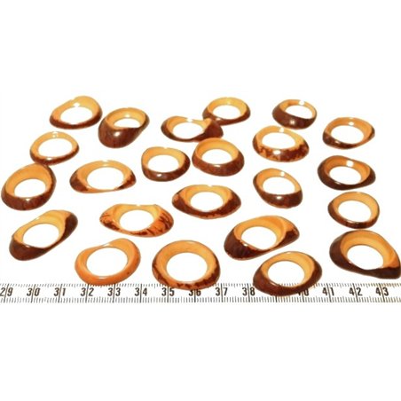 Tagua donut petit noir x1