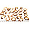 Tagua donut petit noir x1