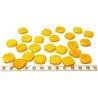 Tagua carre 15mm jaune