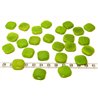 Tagua carre 15mm vert x1