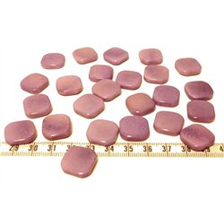 Tagua carre 15mm violet