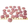 Tagua carre 15mm violet x1