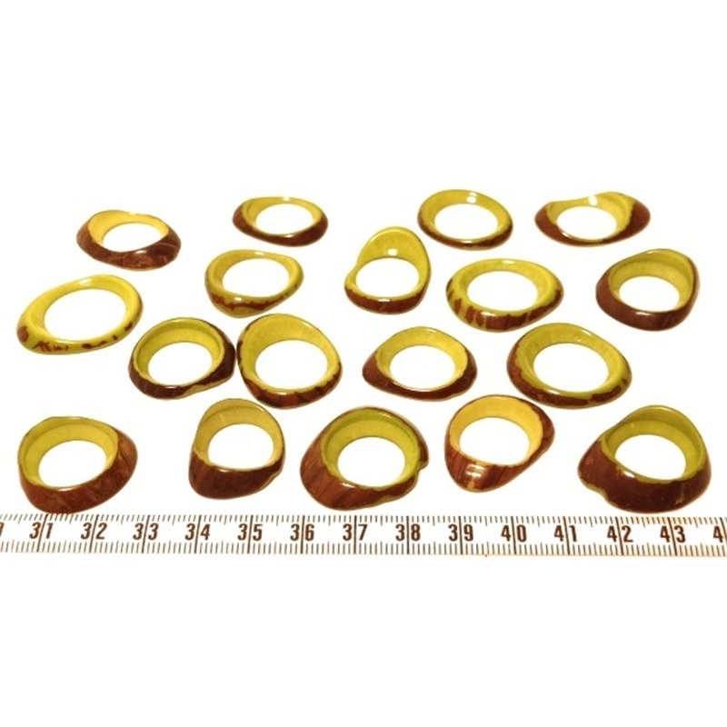 Tagua donut  petit vert