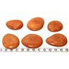 Tagua lame  marbrée  moyenne marron